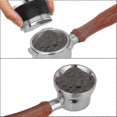 thumbnail image 4 of 54mm Bottomless Portafilter for 8 Series, Stainless Steel Espresso Portafilter with Wood Handle, 4 of 5