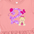 thumbnail image 4 of Inktastic Second Birthday with Cute Puppy and Butterflies Girls Toddler Dress, 4 of 5