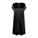 thumbnail image 3 of Camisetas de Cuello en V de Manga Larga de Mujer de Verano de Color Sólido Manga Corta Vestido de Sueño con Cuello en V, Vestido de Cuello en V de Manga Larga para las Mujeres Ropa de Noche Casual, 3 of 5