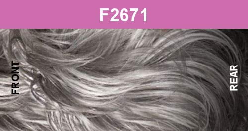 Foxy Silver (Gwendolyn) - Heat Resistant Fiber Full Wig in F2671