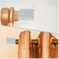 thumbnail image 2 of Monyance closet pole bracket 6pcs Zinc Alloy Closet Rod Bracket Holder Set(1.57X1.18X1.18Inches), 2 of 11