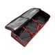 thumbnail image 3 of Bolsa de almacenamiento de papel de regalo navideño, organizador de papel de regalo para accesorios festivos Negro y rojo, 3 of 9