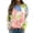 Red, variant on kaondbfi Hoodless Sweatshirts for Pretty Women Tie Dye Sweatshirt Casual Long Sleeve Crewneck Pullover Shirts Womens Summer Fall Fashion Sweat Shirts