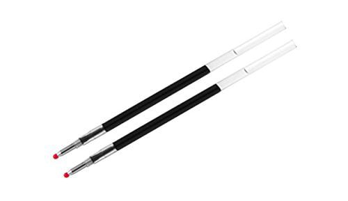 PK Medium Point Zebra JK Refills for G301Gel Rollerball Pens 2/Pack ZEB88112 Black Ink