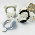 thumbnail image 7 of Winter Black Warm Earmuffs Are Soft And Knitted Plush Can Be Used To Irony The Cold, 7 of 7