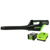 Greenworks PRO 80V 125 MPH - 500 CFM Cordless Blower, 2.0 AH Battery and Charger Included