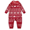 thumbnail image 4 of Conjunto de pijamas estampados de manga larga y cuello redondo para padres e hijos, nuevo hogar familiar navideño europeo y americano, 4 of 5