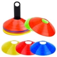thumbnail image 1 of Conos De Marcador Placa De Marcador De Conos De Fútbol Para Accesorios De Entrenamiento De Slalom Y Accesorios De Fútbol 10 Uds, 1 of 6