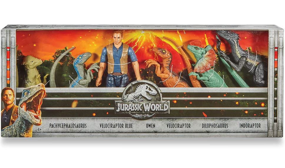 Jurassic World Fallen Kingdom Pachycephalosaurus Blue Owen Velociraptor Dilophosaurus Indoraptor Action Figure 6 Pack Walmart Com Jurassic World Fallen Kingdom Pachycephalosaurus Blue Owen Velociraptor Dilophosaurus Indoraptor Action Figure 6 Pack Walmart Com