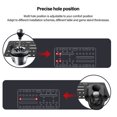 thumbnail image 4 of Universal Desk Mount Bracket Plate, Secure Sandblasted PC USB Handbrake Mount Plate Easy To Install  for TH8A Shifter, 4 of 7