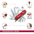 thumbnail image 2 of Victorinox Swiss Army Ranger Red Medium Pocket Knife with 21 Functions 1.3763.71, 2 of 5