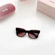 thumbnail image 3 of NEW IN BOX! AUTHENTIC Miu Miu SMU 02Z Sunglasses in Brown (56-18-142), 3 of 6