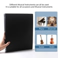 thumbnail image 3 of Multilayer Sheet Music Binder Folder Documents Storage Holder Bag Waterproof Music Folder for Concert Choirs Enduring, 3 of 9