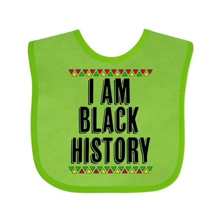 

Inktastic I Am Black History Month Boys or Girls Baby Bib