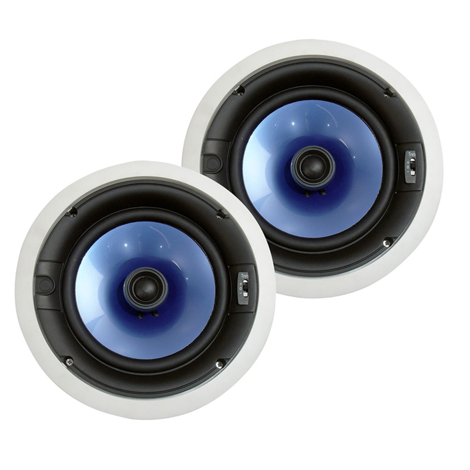 Pyle 300 Watt High End 8 Two Way In Ceiling Speaker System W