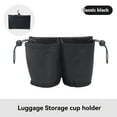 thumbnail image 3 of Tignapoo Travel Cup Holder for Luggage - Portable Beverage Sleeve with Multi-Function Storage, Detachable Design for Drinks, Available in Blue, Gray, Black, Red, 3 of 6