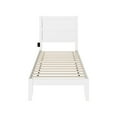 thumbnail image 3 of AFI NoHo Twin XL Solid Wood Platform Bed in White, 3 of 6