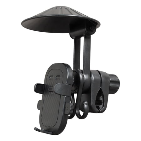 LeeQinersw Strollers Phone Holder 360 Degree Rotation Easy to Install Premium with Hook