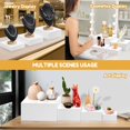 thumbnail image 4 of Elevadores para Buffet LifeIdeas Acrílico Blanco 10 Piezas de Varias Medidas, 4 of 7