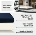 thumbnail image 6 of Foamma 12” x 38” x 80” Water Resistant RV Bunk Mattress, Firm High Density Foam, Comfortable and Durable Polyester Cover, Truck, Camper, Travel Trailer, Made in USA, 6 of 7