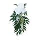 thumbnail image 3 of Respaldo de silla Flor artificial Boda Arco Flores Puerta Guirnalda Pasillo Decoración Rosa artificial para silla, Banco decorativa, 3 of 9