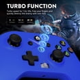 thumbnail image 3 of Dinosoo Xbox Wireless Controller Replacement for Xbox One, Xbox Series X&S, Xbox One X&S, PC Windows 10 and Above - Blue, 3 of 7