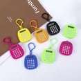 thumbnail image 3 of Keychain Calculator Portable Calculator 8-Digit Display Basic Calculator Pocket Size Calculator for Office, 3 of 6
