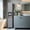Dove Gray, variant on LEDREM Bathroom Storage Cabinet 67" Tall Narrow Wooden Freestanding Cabinet with Automatic Door Lights, Adjustable Shelves,White