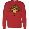 thumbnail image 3 of Inktastic Thanksgiving Turkey Long Sleeve T-Shirt, 3 of 5
