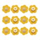 thumbnail image 1 of Uxcell 6 Pcs Botones de Presión de Cuero, Cierres Magnéticos para Monederos DIY, Accesorios de Ropa, Ciruela Amarilla, 1 of 6