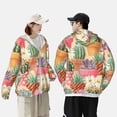 thumbnail image 6 of Sigee Succulent And Cactus Print UPF50+ Men's Sun Protection Hoodie Shirt SPF UV Shirt Long Sleeve Fishing Outdoor Lightweight, S-3XL, 6 of 9