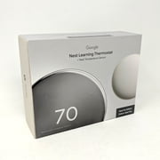 Google Nest GV67335 Google Nest Learning Thermostat (4th gen) w/ Temperature Sensor (2nd gen) Silver
