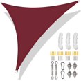 thumbnail image 1 of Vela triangular de 5/3,6/3/2M, toldo impermeable para sombrilla, toldo de bloque UV 98% con cuerda gratis para jardín, Patio, pérgola, Gazebo, 1 of 5