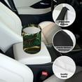 thumbnail image 6 of Easygdp Green Marble Car Trash Can Garbage Car Accessories Trash Can Car Waste Bin for for Driver and Passenger Any Vehicle, 6 of 7