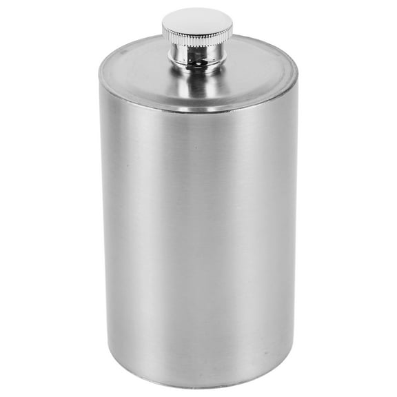 Stainless Steel Small Wine Bottle Portable Drink Flasks Travel Silver