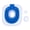 Blue, variant on Ergonomic Blue Cat Toilet Training Kit Removable Ring Pet Trainer Seat with Multi-Ring Urinal Transition Board, 16x15 Inches / 41x38 cm