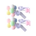 thumbnail image 4 of CIMAXIC Party 2pcs Creative Clay Balloons Car Ornament Adorable Auto Interior Decoration Party Home Desktop Layout,4.65"X2.17"X2.17", 4 of 4