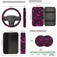 thumbnail image 7 of KUIFORTI Spider Web Printed Car Seat Covers Easy to Install 14 Pack Automotive Rear Front Seat Protector with Car Armrest Cushion Fit Most Cars Truck SUV Van All-Season Protection Soft Breathable, 7 of 7