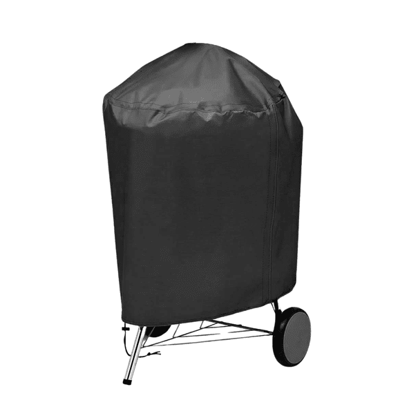 SpaceMuse Grill BBQ Cover 28in, Outdoor Heavy Duty 420D Oxford Fabric Gas Grill Cover, Adjustable Barbecue Protector Waterproof, Rip-Proof, Anti-UV, Fade Resistant