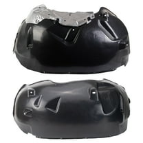 TRQ Front Inner Fender Liner Set Fits Select 2005-2010 Dodge Dakota 2011 Ram CH1248129 CH1249129