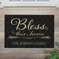 thumbnail image 2 of Personalized Planet Indoor and Outdoor Floor Mats & Doormats, Black, 27" x 18", 2 of 6