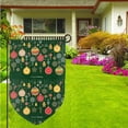 thumbnail image 3 of Wukai Christmas Print Garden Flag 12.5x18 Inch Double Sided Sun-resistant Rain-resistant, Wrinkle-resistant Colorfast(Only Flag), 3 of 7