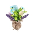 thumbnail image 1 of zhangmingg Fleurs d'Œufs de Pâques pour et Réglages de Cheminée Intérieure, 1 of 7