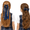 Classic Navy Plaid 57, variant on Girls Plaid Streamer Hair Tie & Small Bow Clip Set, School Uniform red Navy Plaid 37