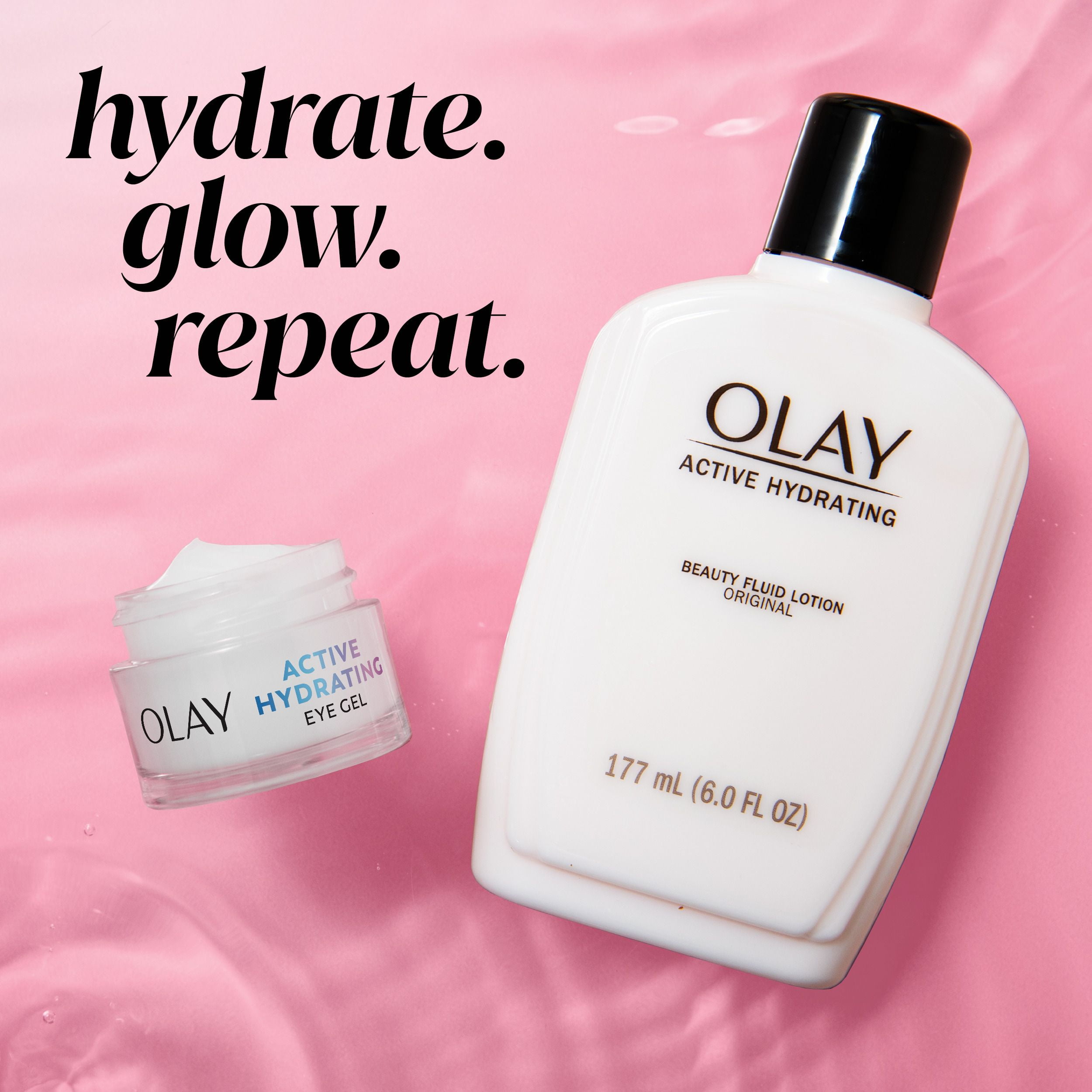 Olay Active Hydrating Eye Gel, Fragrance-Free, Anti-Aging Eye Cream with Hyaluronic Acid and Niacinamide