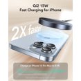 thumbnail image 3 of Cargador inalámbrico ESR HaloLock Qi2 15W para iPhone y AirPods, 3 of 9
