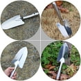 thumbnail image 5 of Pungan hand spade Stainless Steel Heavy Duty Oversized Garden Hand,11.42"X3.35"X0.79", 5 of 10