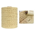 thumbnail image 3 of Raffia Paper Yarn Twine Gift Wrapping DIY Craft Decoration Weaving Tag Box Weaving Crocheting Beige, 3 of 9