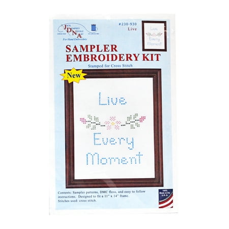 Sampler Embroidery Kit Live