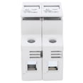 thumbnail image 4 of Fuse Holder Base Din Rail Mount Fuse Holder Base 2 Pole Fuse Holder Base Dc Fuse Holder Base Power Distribution Control Equipment Fuse Holder Base 2 Pole DIN Rail Mount Power, 4 of 8